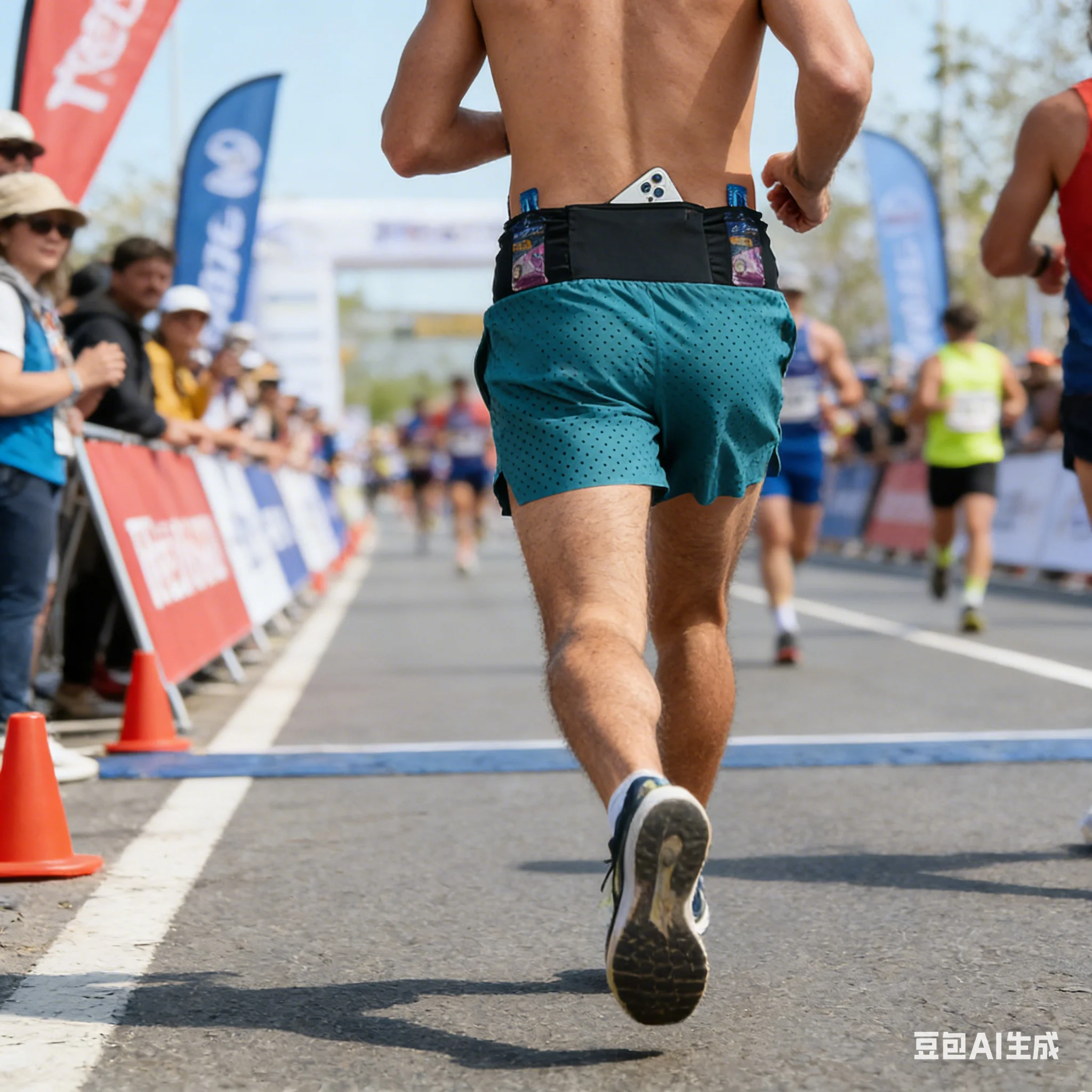

Мужские спортивные шорты 3-в-1 с компрессионными вставками, быстросохнущие, для бега, тренировок, спортзала, марафона, фитнеса