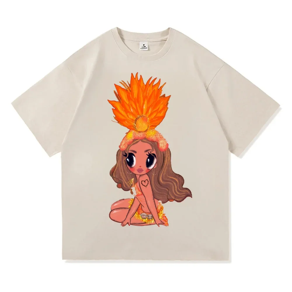 

Karol G Printed Tshirt Bichota Graphic T-Shirt for Men Women Tees Summer Casual Sportswear