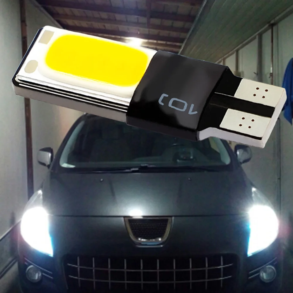 Multicolor Turn Signal License Plate Trunk LED Canbus W5w Bulb COB Auto Car Led Parking Day Light Side Marker Dome Reading Lamp