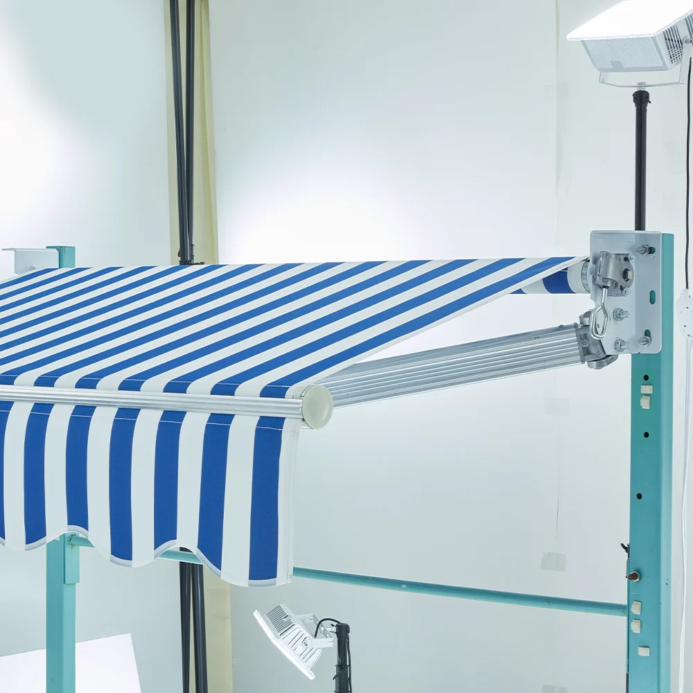 

Awning Type A01 Electric Motarized Motors Full Cassette Automatic Retractable Outdoor Aluminum Sun Canopy Awning