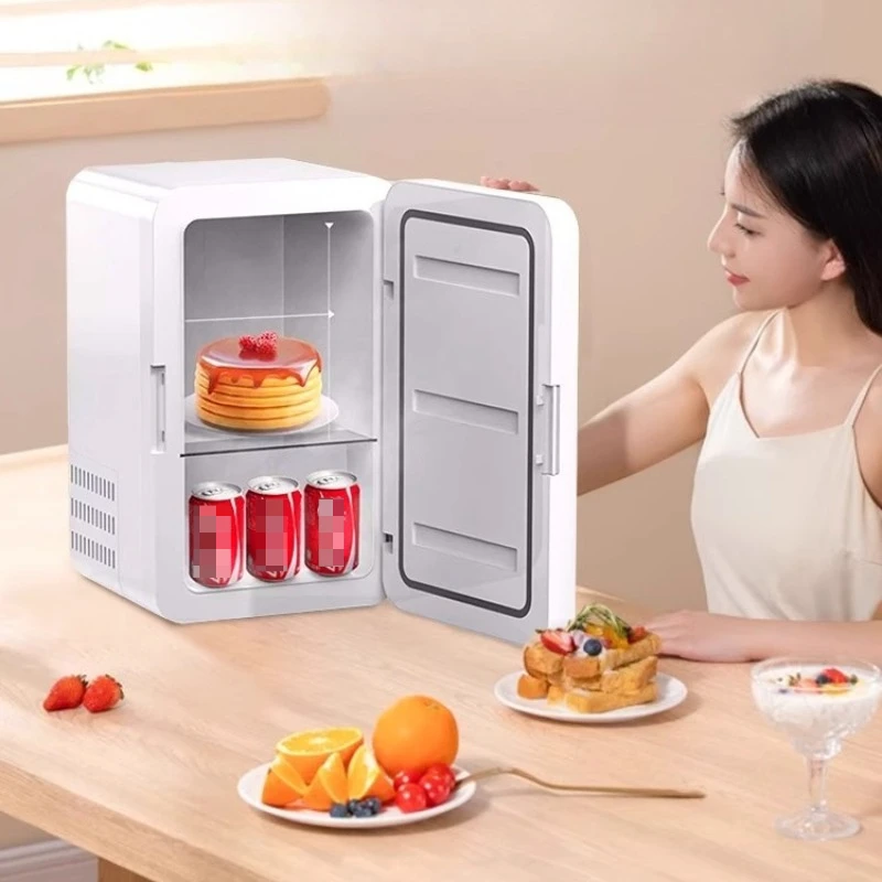 

‌25L Single-Door Energy Saving Mini Freezer LCD Control Dual-Layer Chilling Eco Silent Portable Fridge for Dorm/Car