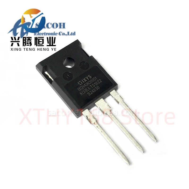 

10Pcs IXGH40N30B or IXGH40N30A or IXGH40N30 40N30 TO-247 40A 300V Power IGBT transistor