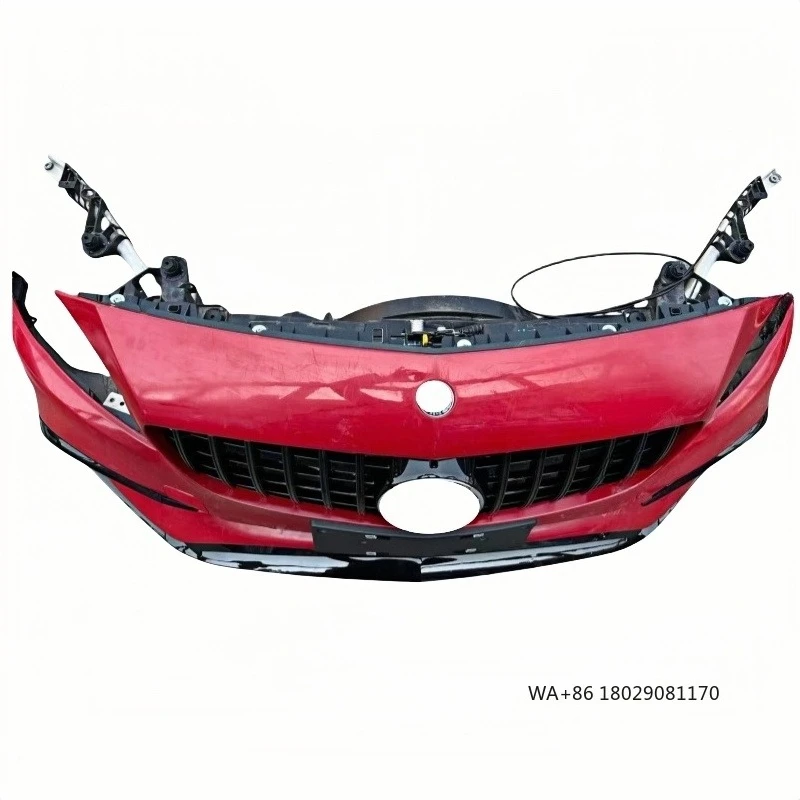 Wysokiej jakości zestaw przedniego zderzaka do - Klasy A W176 A45 z wentylatorem z siatką rozpraszającą ciepło i wycięciami na światła przeciwmgielne