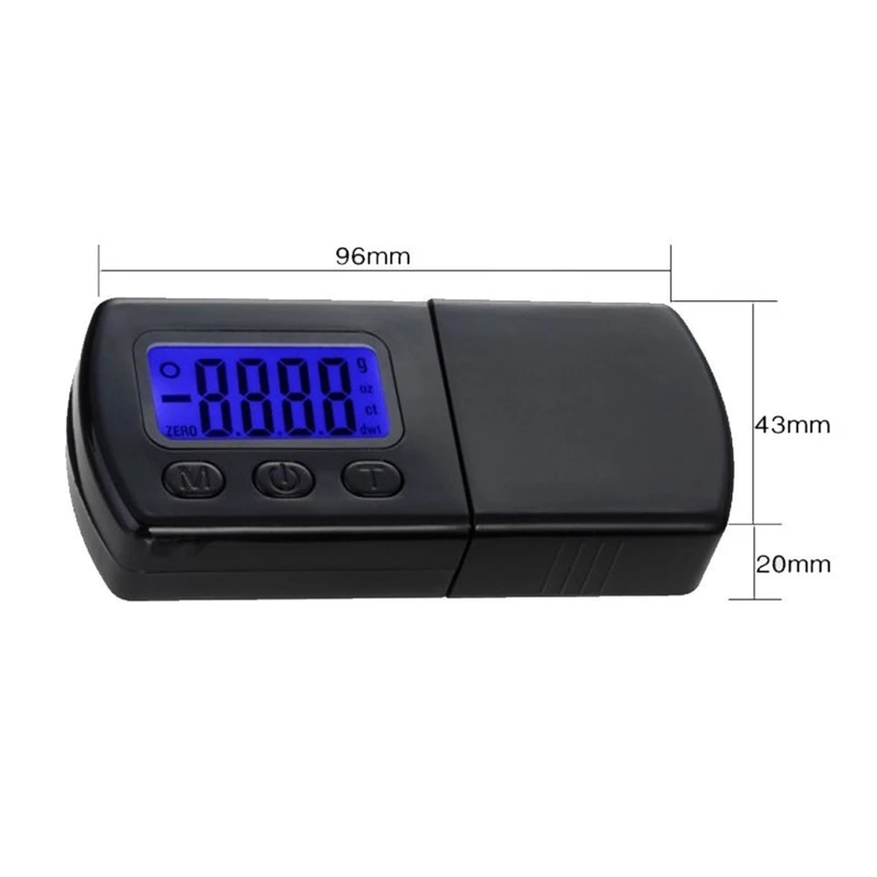 Turntable Professional Accurate Calibration Weight Jewelry Vinyl Portable Gauge Force Scale LCD Digital K5DB