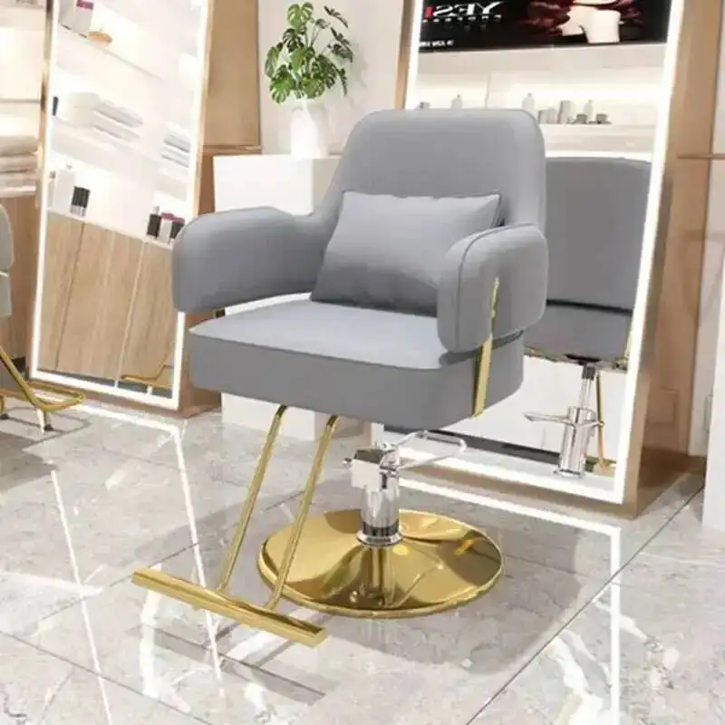 تصفيف الشعر الحلاق الوشم كرسي دوار محطة المعدات المستديرة عجلات دوارة كرسي الجمال Cadeira باديكير كرسي كرسي