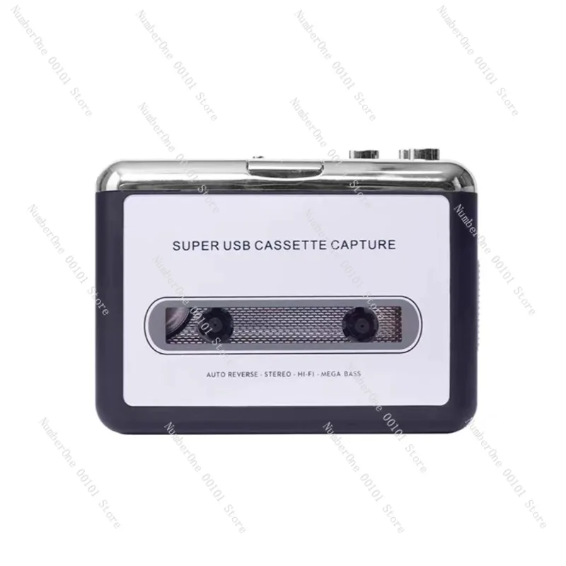 

Retro Cassette Player Walkman with FM Radio, USB Power, Portable Tape Recorder for Old School Music, EVA Style Gift