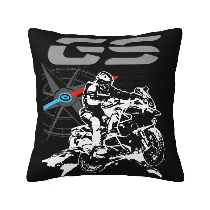 Luxury GS Motorcycle Adventure Throw Pillow Covers Decoracion 3D Print Sofa Cushion Cover Polyester Soft Pillowslip Dakimakura