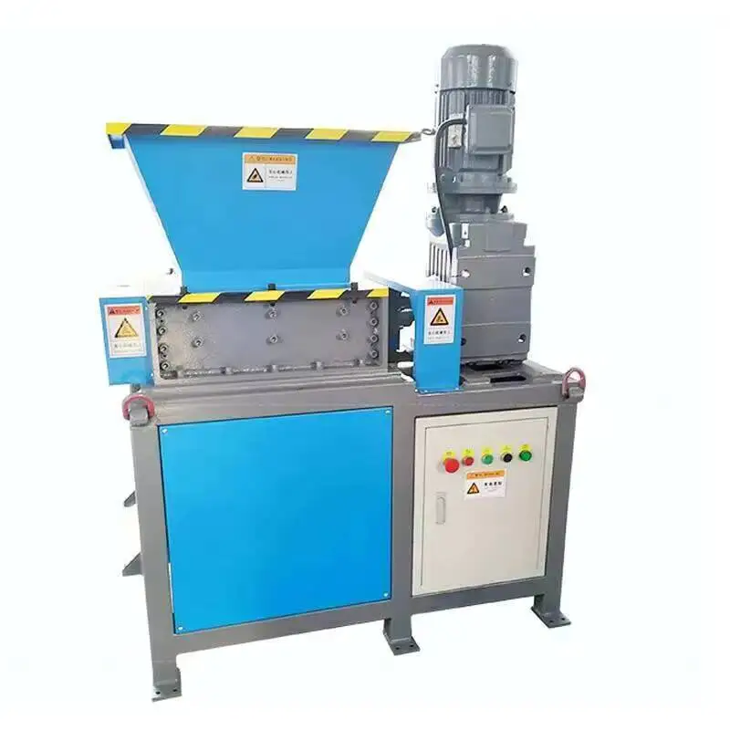 كسارة بلاستيكية صغيرة محمولة من الفولاذ المعدني #4