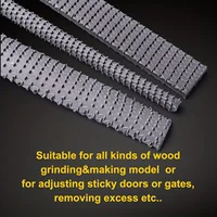 3pcs Wood File Woodworking Files, Round, Half-round, Flat File Rasp High Quality Carbon Steel Rasp File For Woodworking Shaping, 6