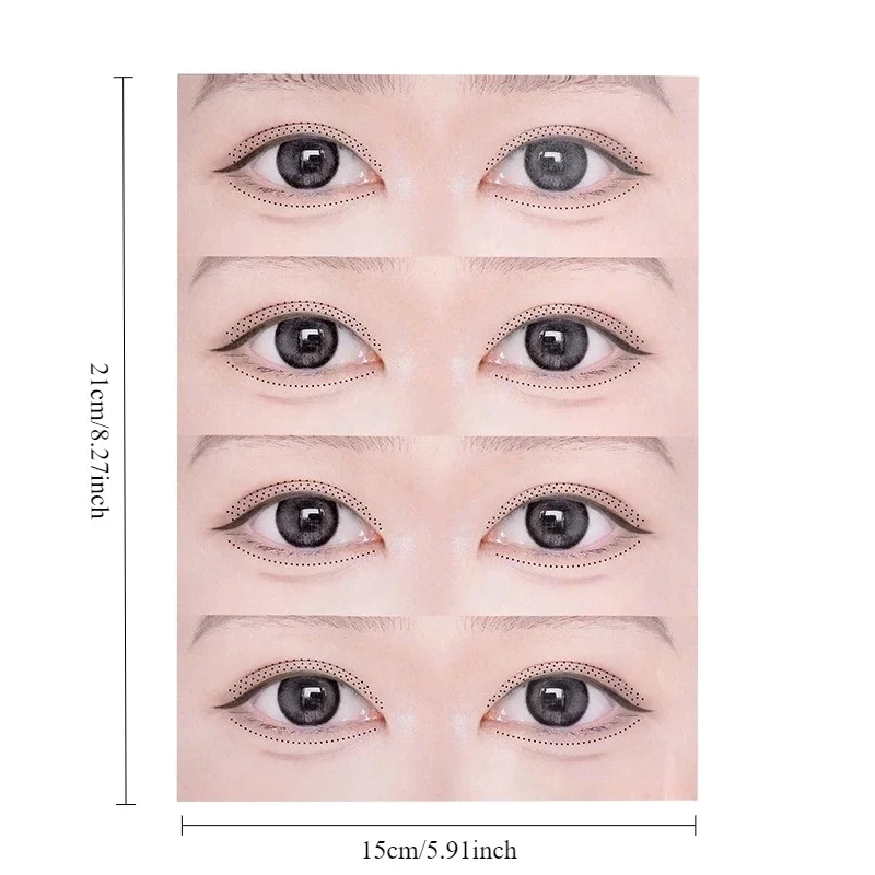 20/5 stücke Wimpern Verlängerung Übung Form Falsche Wimpern Pfropfen Praxis Papier Für Individuelle Wimpern Extensions Make-Up-Tools