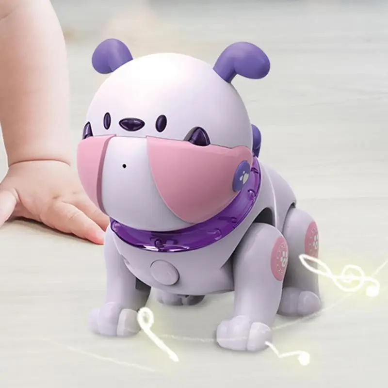 Intelligent Robotic Dog Toy Intelligent Singing Robot Dog With Light Smart Animals Boys Girls Toy For Cognitive Development Toy