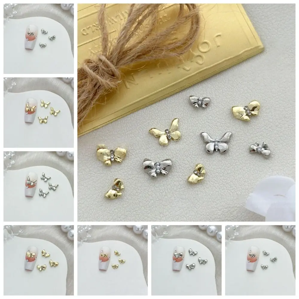 10 Pcs/Bag Luxury 3D Nail Art Ornament DIY Mini Wear Nail Accessories Three-dimensional Dot Drill Manicure Decorations Girl