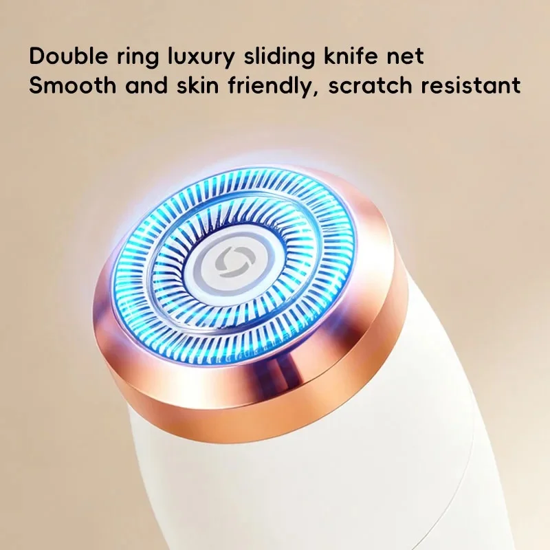 3-in-1 Waterproof Electric Hair Trimmer for Women, Painless Private Body Hair Remover Shaver for Bikini Line, Arms and Legs Shav