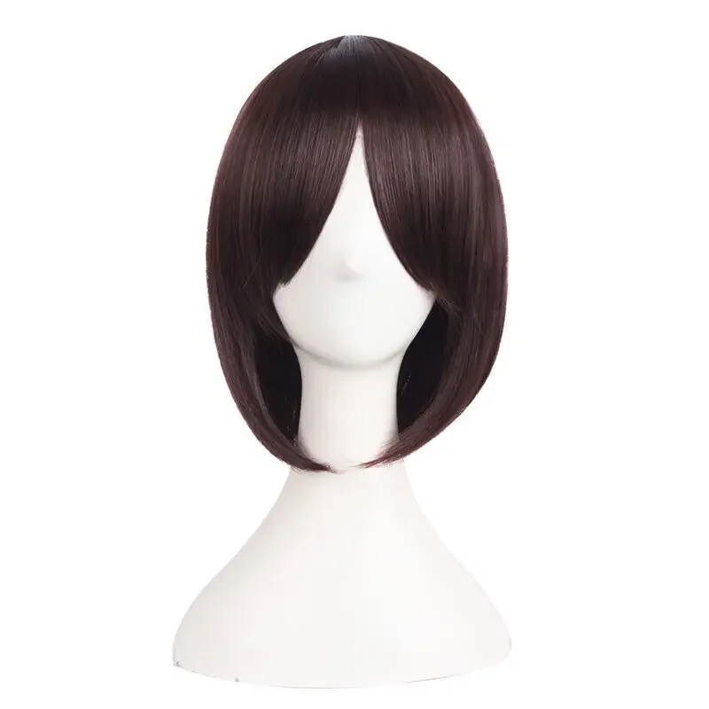 Anime Bob Cosplay Wig Fashion Women 30cm Short Straight Synthetic Hair