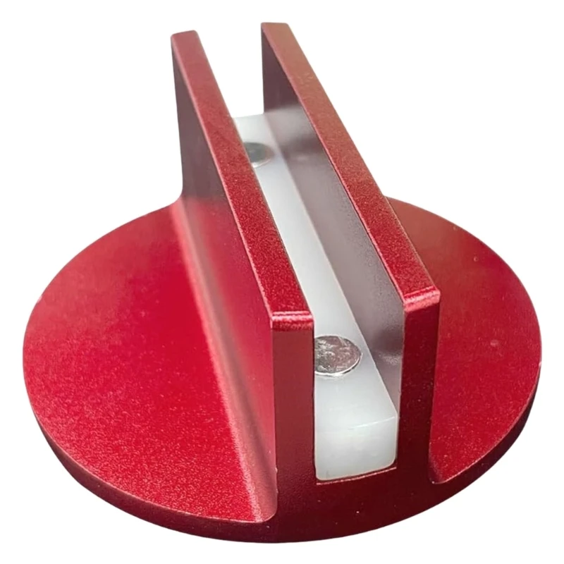96GB Aluminum Guide Adapter Quick Installation Jacks Pad 0.37in Grooved Jacks Puck Pinch Weld Frame Adapter