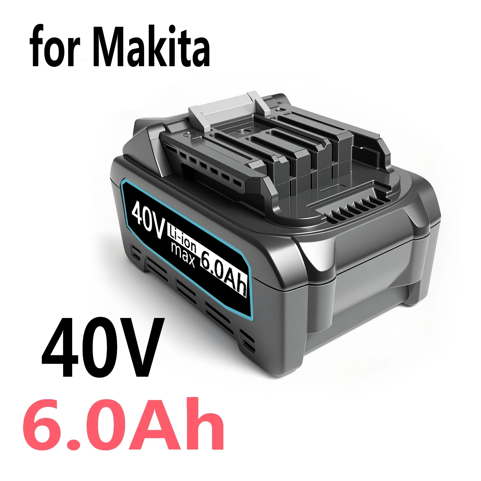 40V Power tools replacement battery For Makita 40V XGT battery BL4050F 6.0Ah, BL4050F For brush cutter GRU13