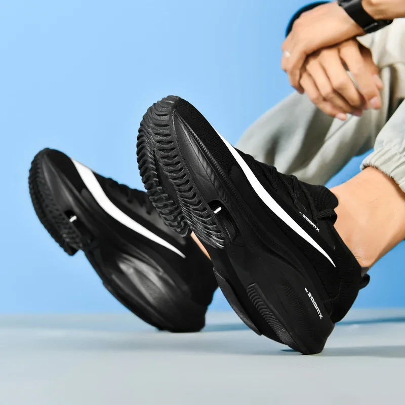 Sneaker Outdoor Marathon Couple Sport Women Marathon Height Increasing Running Shoes for Men Original Soft Walking Unisex