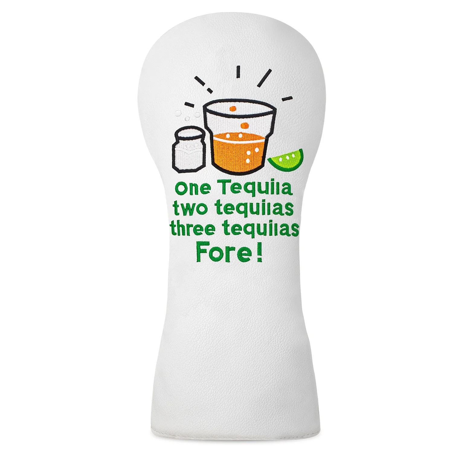 Golf Club Covers Featuring a Creative Tequila Design, Compatible with Various Clubs, Protecting The Club Heads