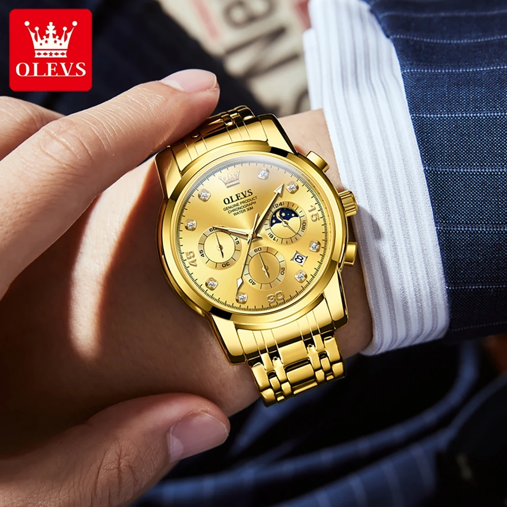 OLEVS 2889 클래식 트렌드 남성용 오리지널 쿼츠 - Smartwatch Trending Watches For Men 리뷰 및 가격