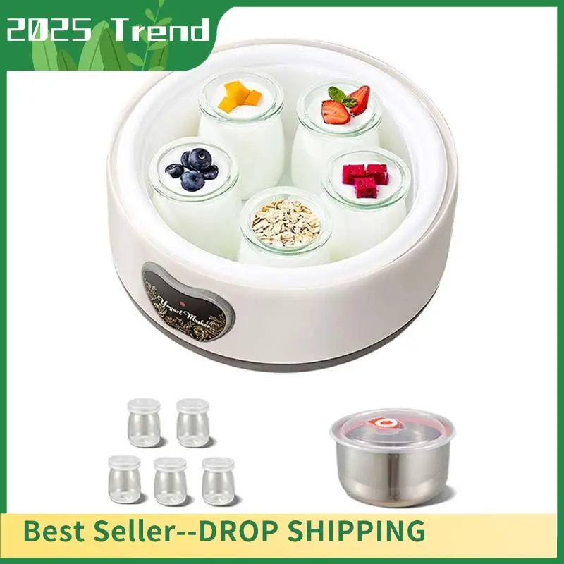 Yogurt Maker Withtemperature Control Yogurt Maker Machine Multifunction Electric Yogurt Machine EU Plug