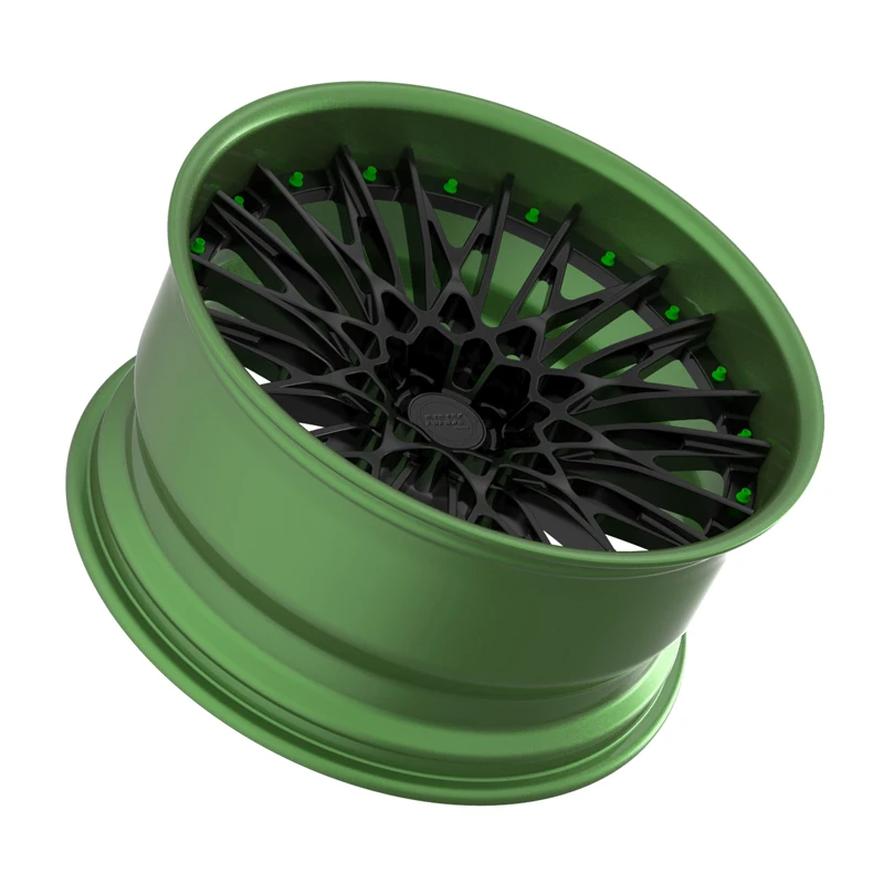 

Customizable 5x120/114.3/112 Forged Alloy Wheel Rim 18-24 Inch Dark Smoke Bronze Satin/matt Black T6061 New Condition 25mm Et