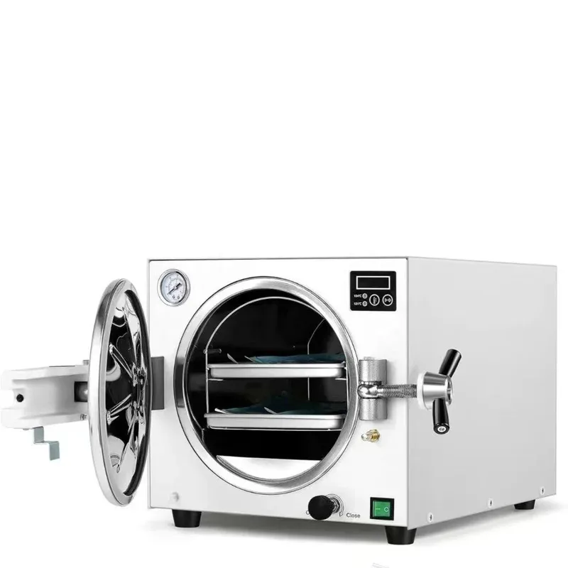 2026 New 18L Autoclave Steam Sterilizer, Professional Dental & Salon Grade Sterilization Machine for Clinic, Lab, Nail Studio.