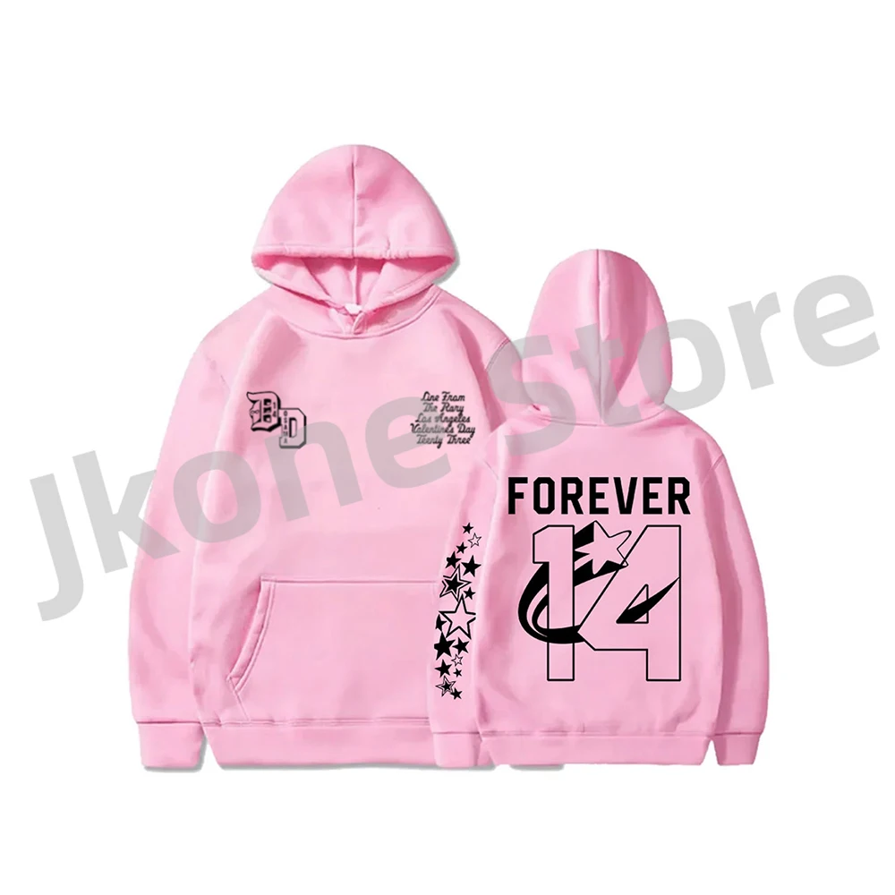 DD Osama Forever 14 Merch Hoodies Here 2 Stay Album Women Men Fashion Casual HipHop Style Sweatshirts