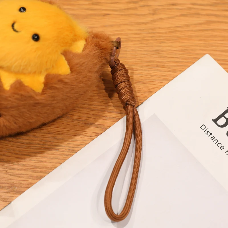 18CM Kawaii Kreskówkowy Symulowany Anime Ziemniak Pluszowy Breloczek Zabawka Ręcznie Robiona Lalka Ziemniak Prezent na Festiwal dla Dzieci