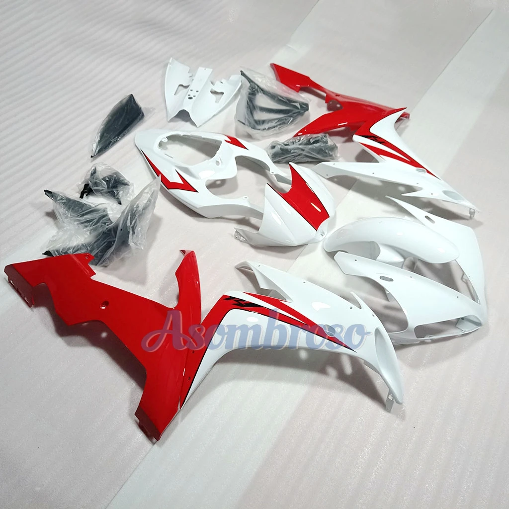 Motorcycle Fairing Kit Red White Full  Bodywork Protection for Yamaha yzf1000 YZFR1 2004 2006 2005 YZF-R1 04 05 06