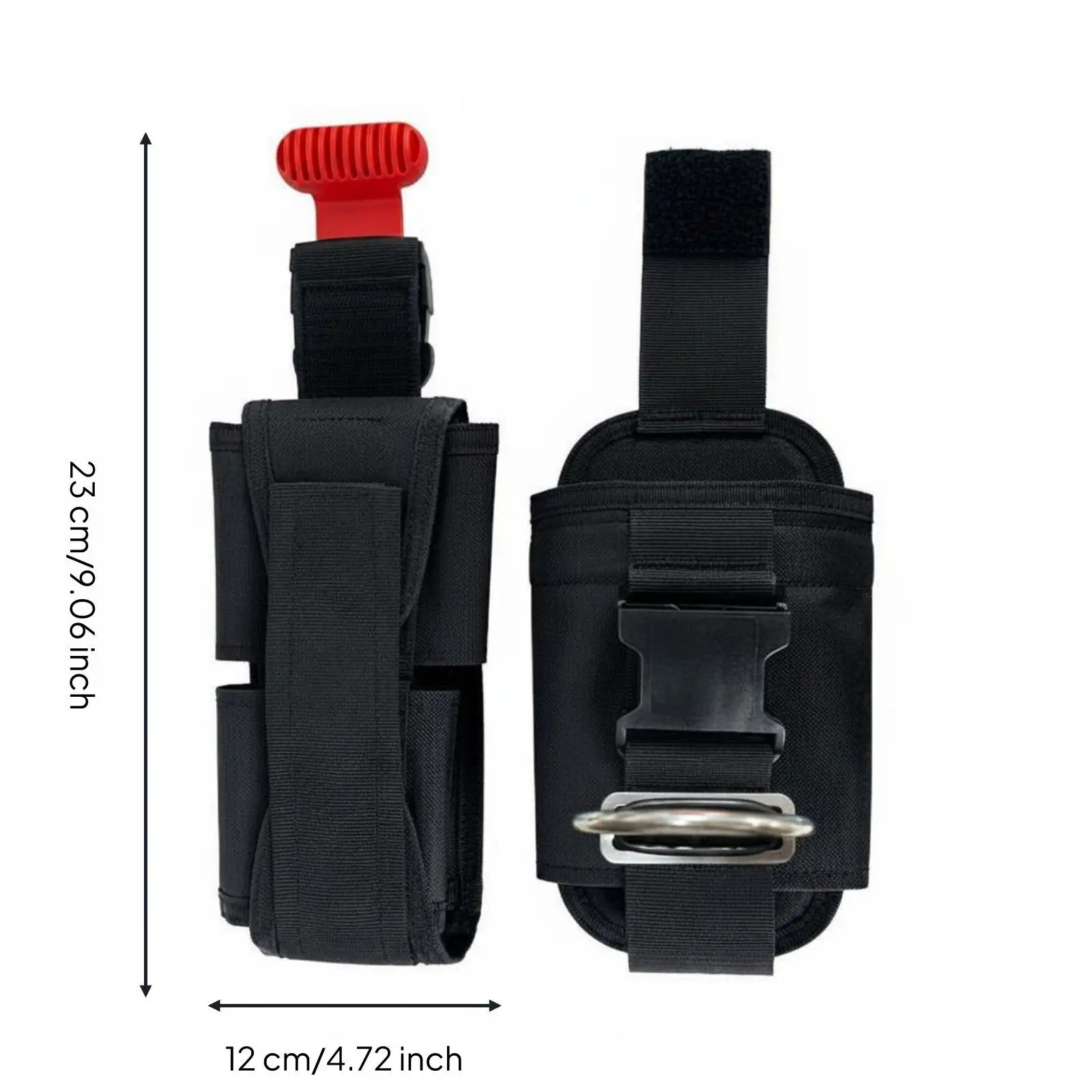 Adjustable Diving Weight Pouch with Quick Release Holding System for Scuba Backplate Trim and Tank Gear