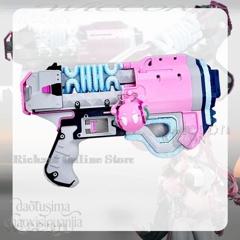 

Anime cosplay déguisement Anime Game Arknights: Endfield Cosplay Yvonne Artzy Tyrannical Pink 3D Polylactic Acid Fake Weaponns