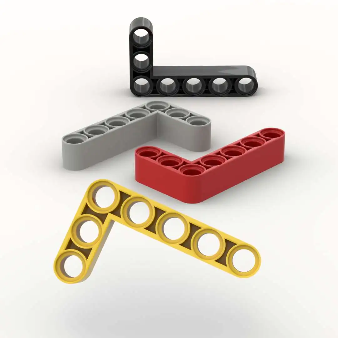

10PCS Parts Plate 32526 Liftarm L-Shape 3x5 Modifed Bent Thick Building Blocks 100% Compatible DIY Bricks Toys