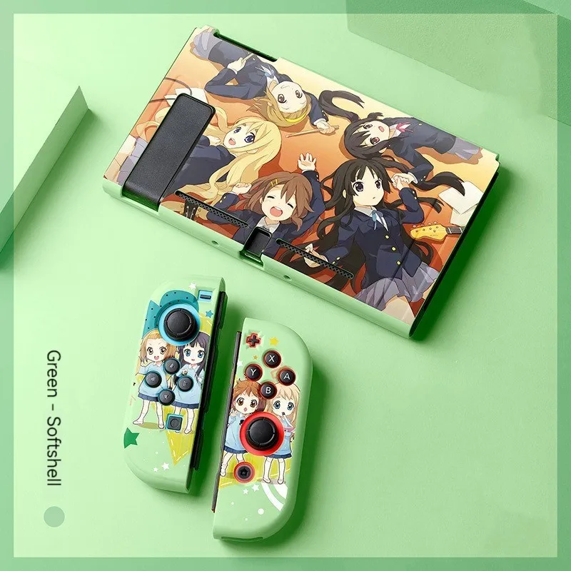 

For Nintendo Switch Case OLED/NS Accessories Two-dimensional KON Anime Protective Case Joycon Shell For Switch Console Games