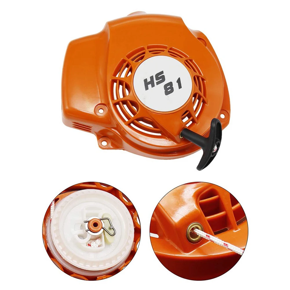 

1* Recoil Starter Pull HS81R HS81T Power Tools Recoil Starter Replacement 4237 080 2113 Equipment HS81RC HS86R
