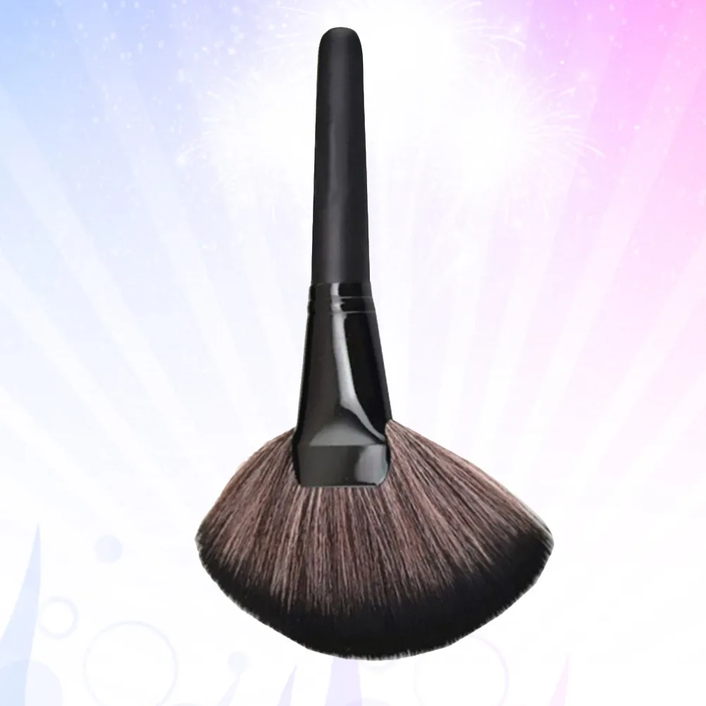 

1Pcs Barber Hair Cutting Brush Premium Quality Neck Face Hair Cleaning Compact Portable Handle Salon Tool Black