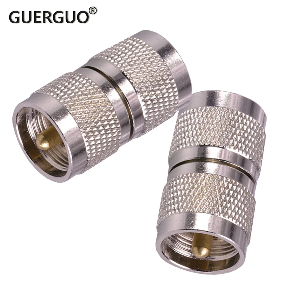 

1PC PL259 UHF Male Plug to UHF PL259 Male SO239 UHF Female to SO239 UHF Female Adapter RF Coaxial Straight connectors Adapter