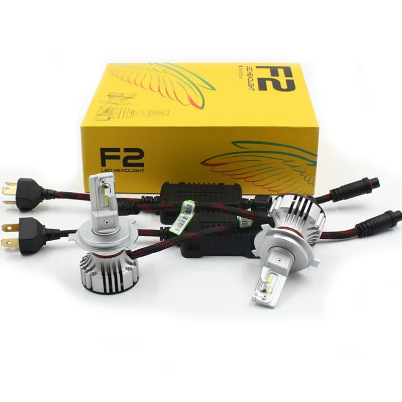 

F2 12v 12000lm H4 h7 h8 h9 h11 H16 5202 9005 9006 led kit led headlight 6000k bulb white cars fog light h7 headlamp