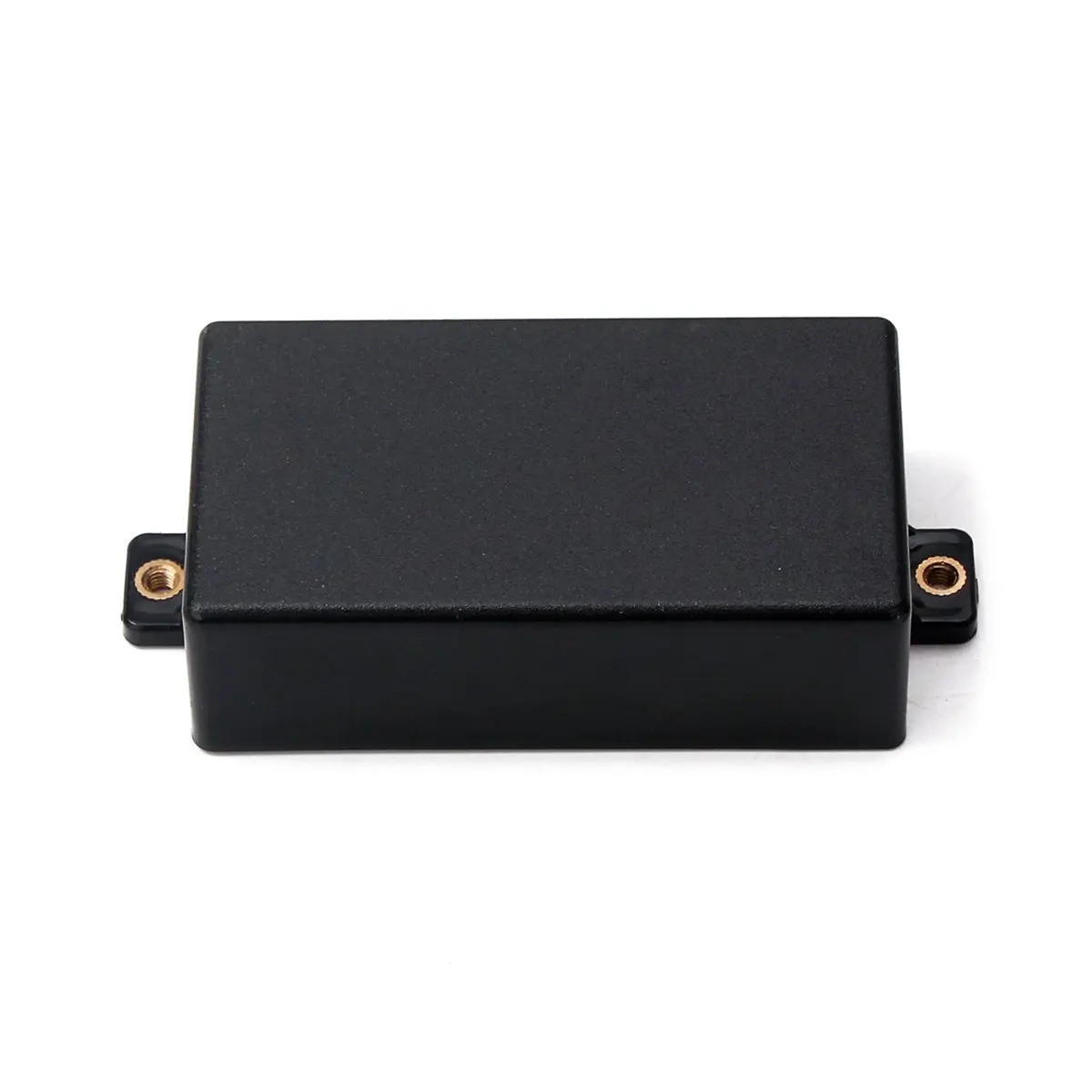 ฝาครอบ Humbucker pickup พลาสติกที่ปิดสนิทพอดีกับชิ้นส่วนกีตาร์กระบะสิงคโปร์ (สีดำ)