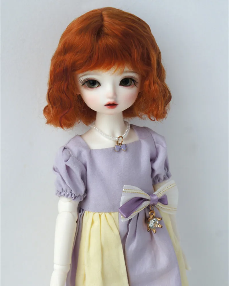 Jusuns YOSD MSD SD DOD Hair  JD693  6-7inch 7-8inch 8-9inch  1/6  1/4 1/3 Short Mini Wave Soft Mohair BJD  Wigs Doll Accessories