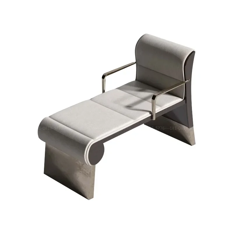 Modern Chinese Simple Homestay Hotel Designer Rest Recliner Imperial Concubine Beauty Step