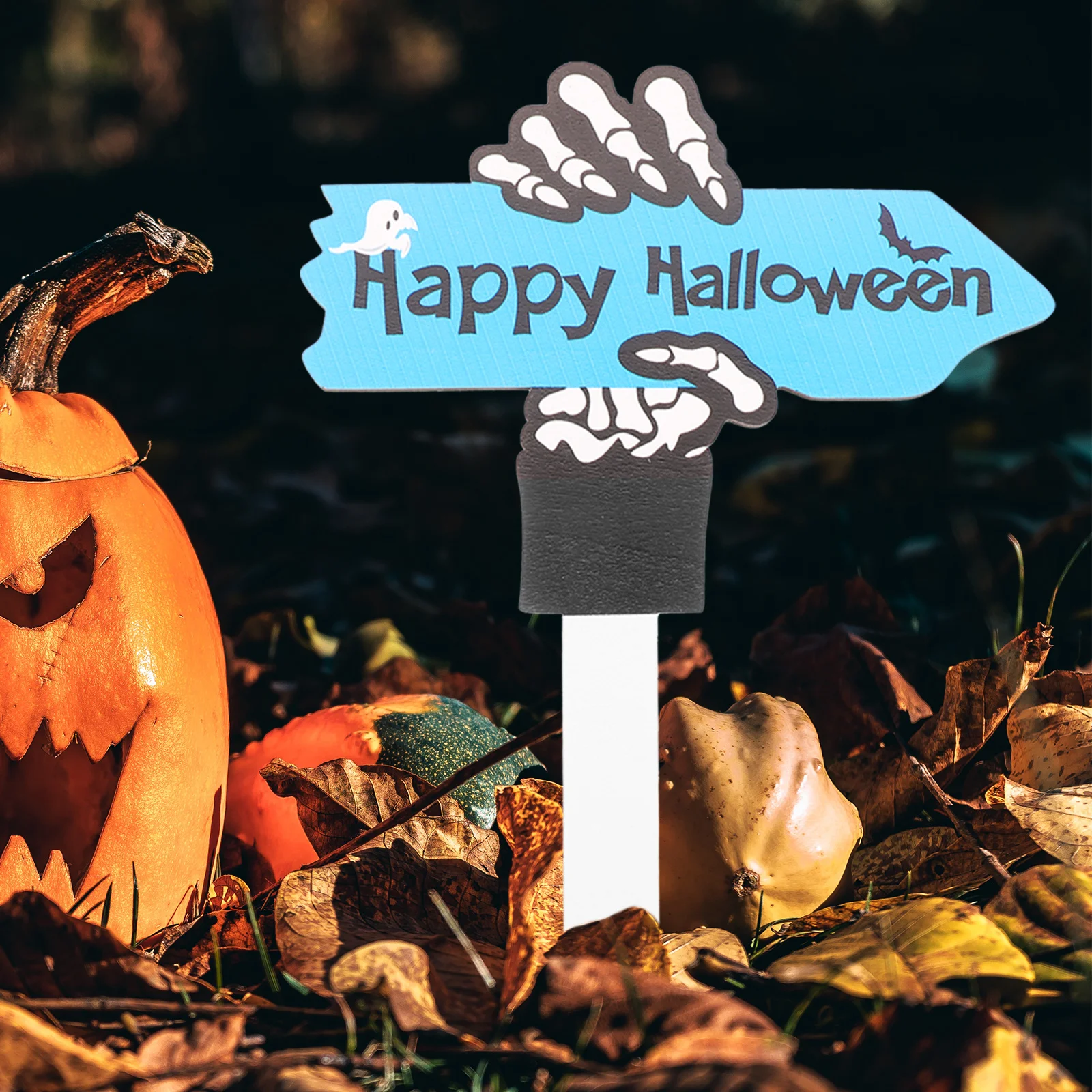 

Halloween Garden Sign Wooden Outdoor Decor For Yard Lawn Party Haunted House Decoration Halloween Yard Signs Stakes