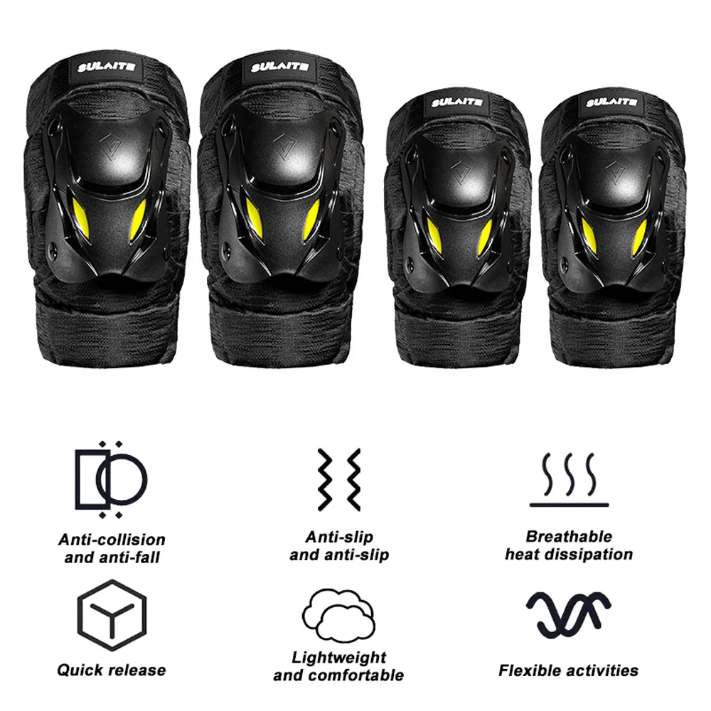 1 par de rodilleras para motocicleta, Protector de codo para bicicleta eléctrica, cuerpo de moto de cross para carreras de Motocross, ciclismo de montaña