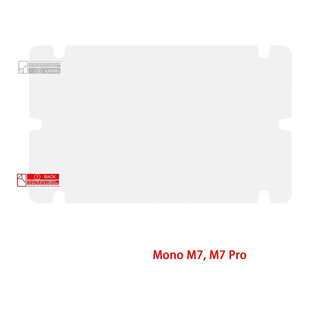 Dla Anycubic Photon Mono M7 Pro/M7 LCD 3D drukarka folia zabezpieczająca ekran, 5 sztuk 10.1 cala akcesoria do drukarki 3D-B12B — zdjęcie produktu 2