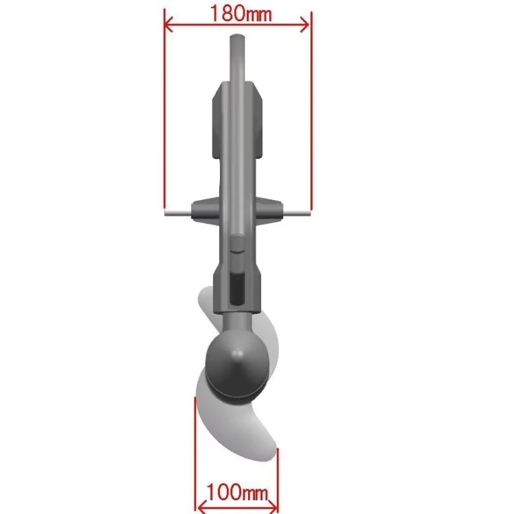 44lb Kayak Waterproof Electric Thruster Trolling Motor For Fishing Paddle Board Boat