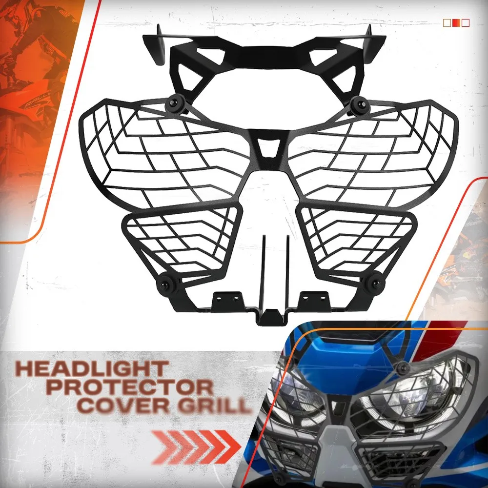 

FOR HONDA CRF1100L AFRICA TWIN ADVENTURE SPORTS Headlight Bracket Headlight Headlamp Grille Grill Shield Guard Cover Protector