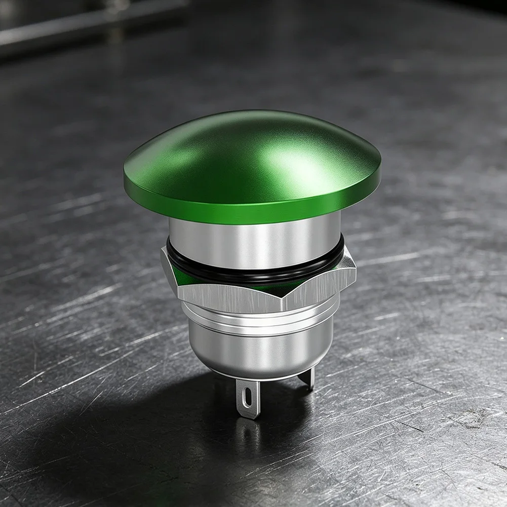 Efficient and for durable Momentary Push Button Switch for perfect for Single Circuits Mushroom Cap for Easy Operation