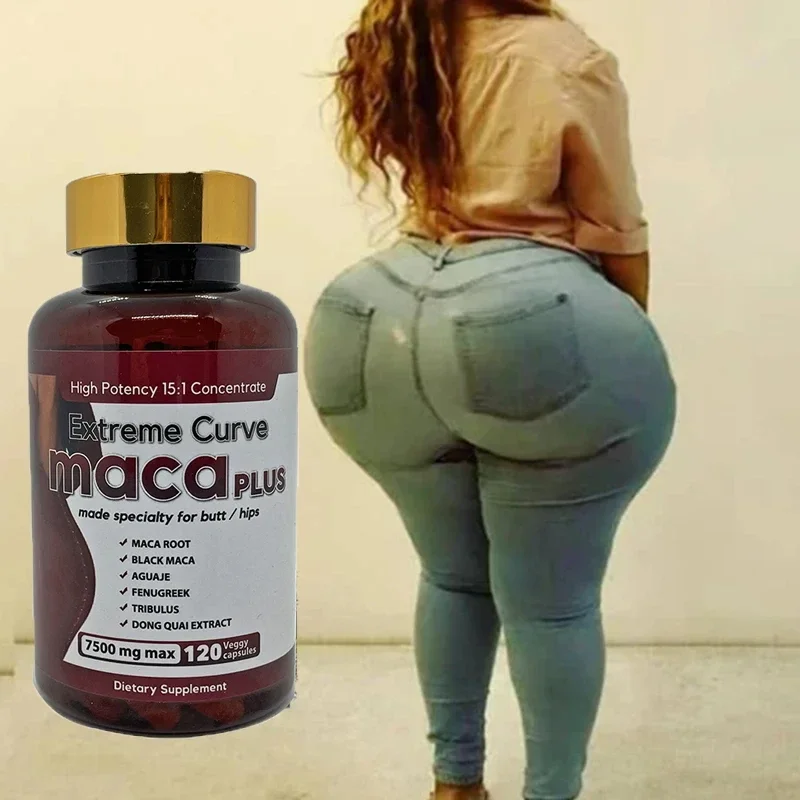 1 bottle Maca Buttock Pills ，shape  curves