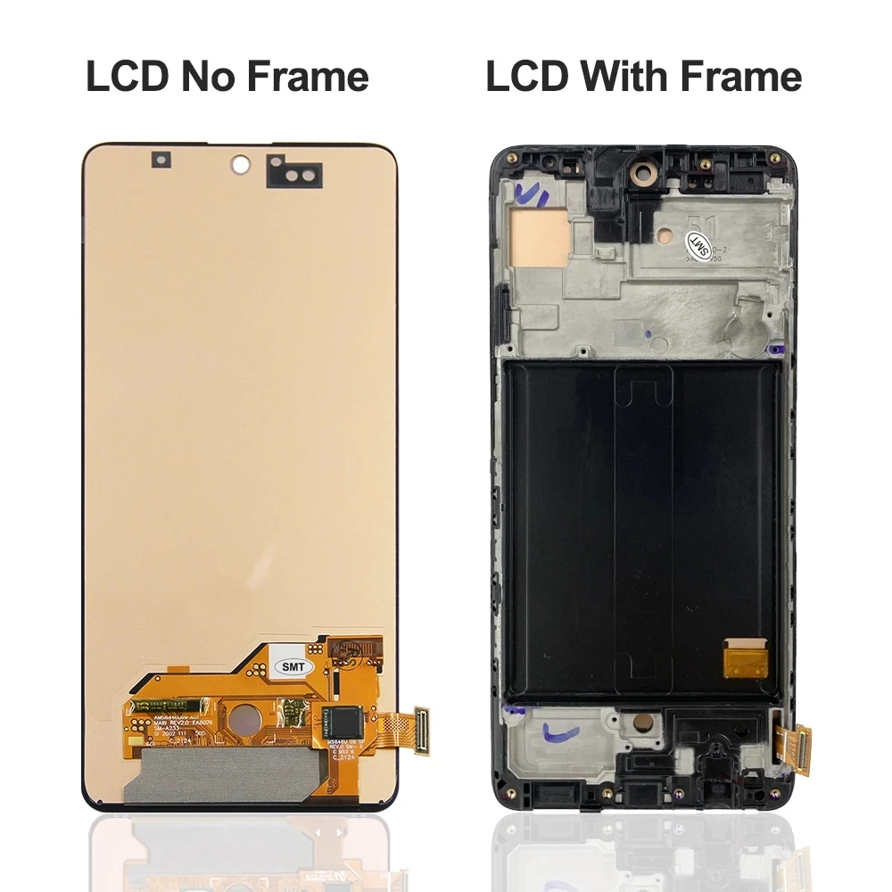 A51 LCD For Samsung Galaxy A51 A515 A515FN/DS A515F Display With Touch Screen Digitizer Assembly Replacement 100% Tested 6.5