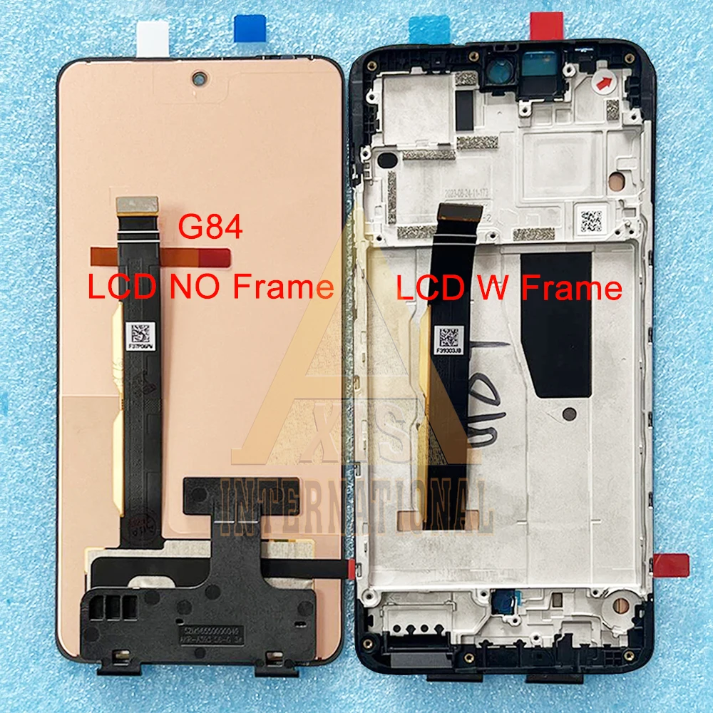 Original OLED For Motorola Moto G72 LCD XT2255-1 Display Screen Touch Panel For Motorola Moto G84 LCD XT2347/G85 XT2427-3  Frame