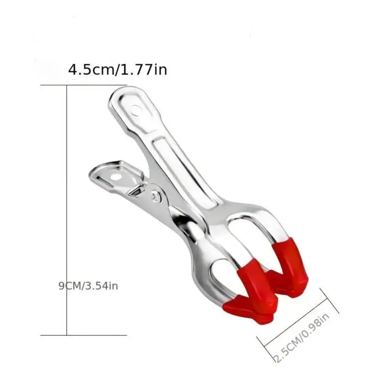 2PCS Multifunctional Tiger Mouth Massage Clips Acupoint Massager for Finger Ear Stress Relief Office Use